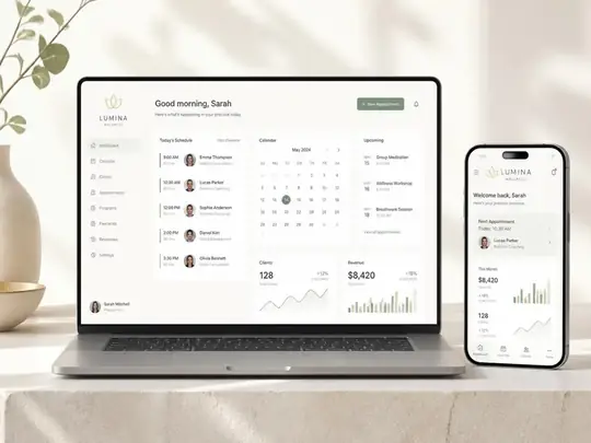 Application métier sur mesure pour praticien bien-être